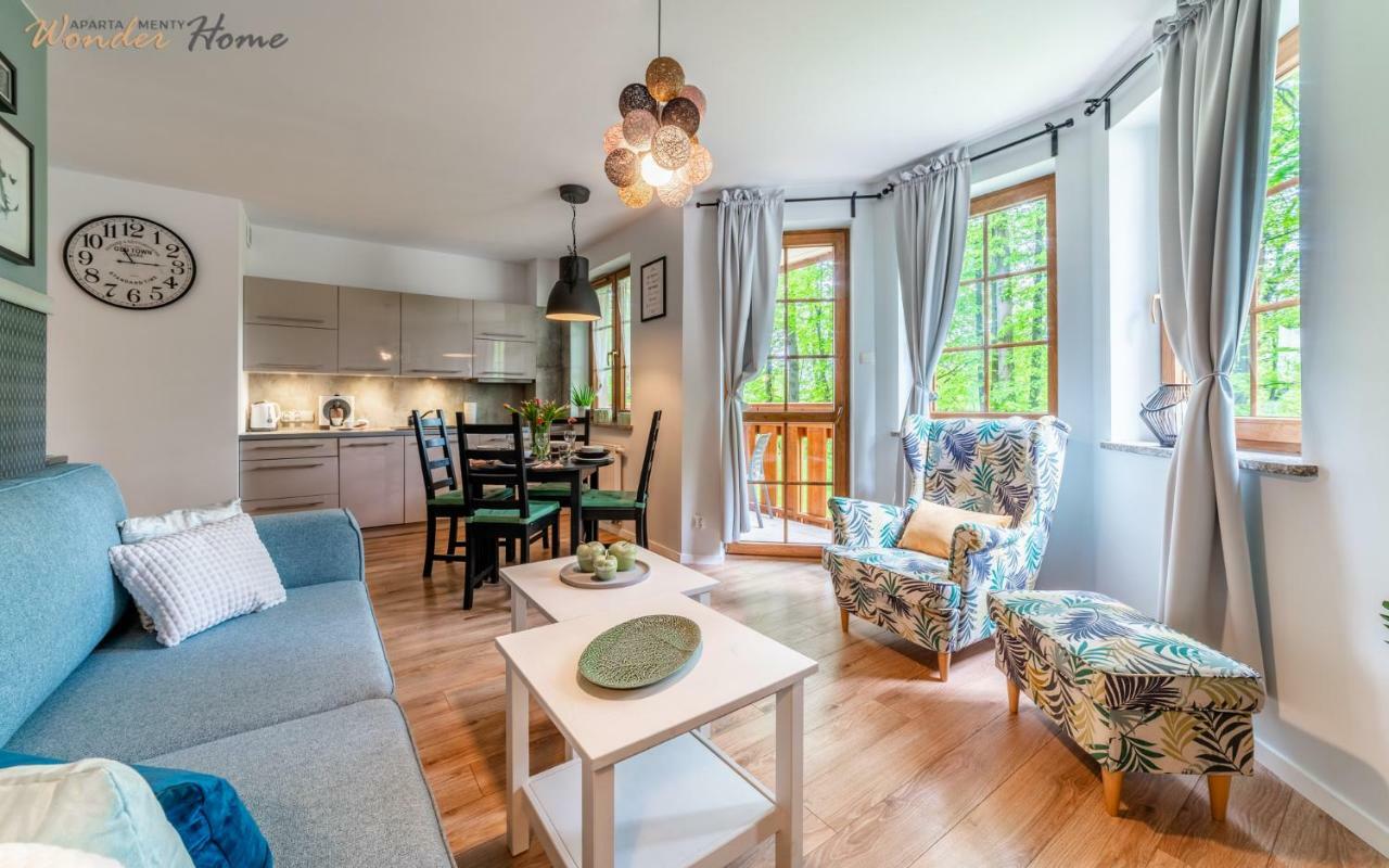 Wonder Home - Apartamenty Lesny Dom Z Balkonami, Niedaleko Centrum, W Cichej Okolicy Karpacz Buitenkant foto